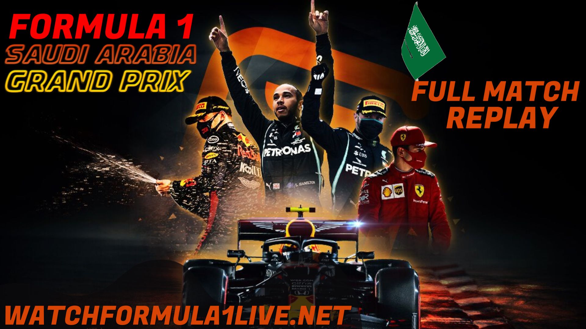 Formula 1 Saudi Arabia Grand Prix Live Stream