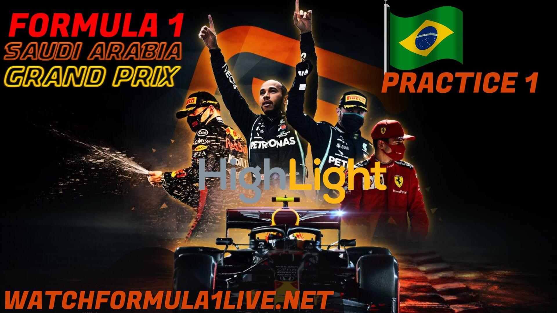 Formula 1 Saudi Arabia 2022 GP P1 Highlights