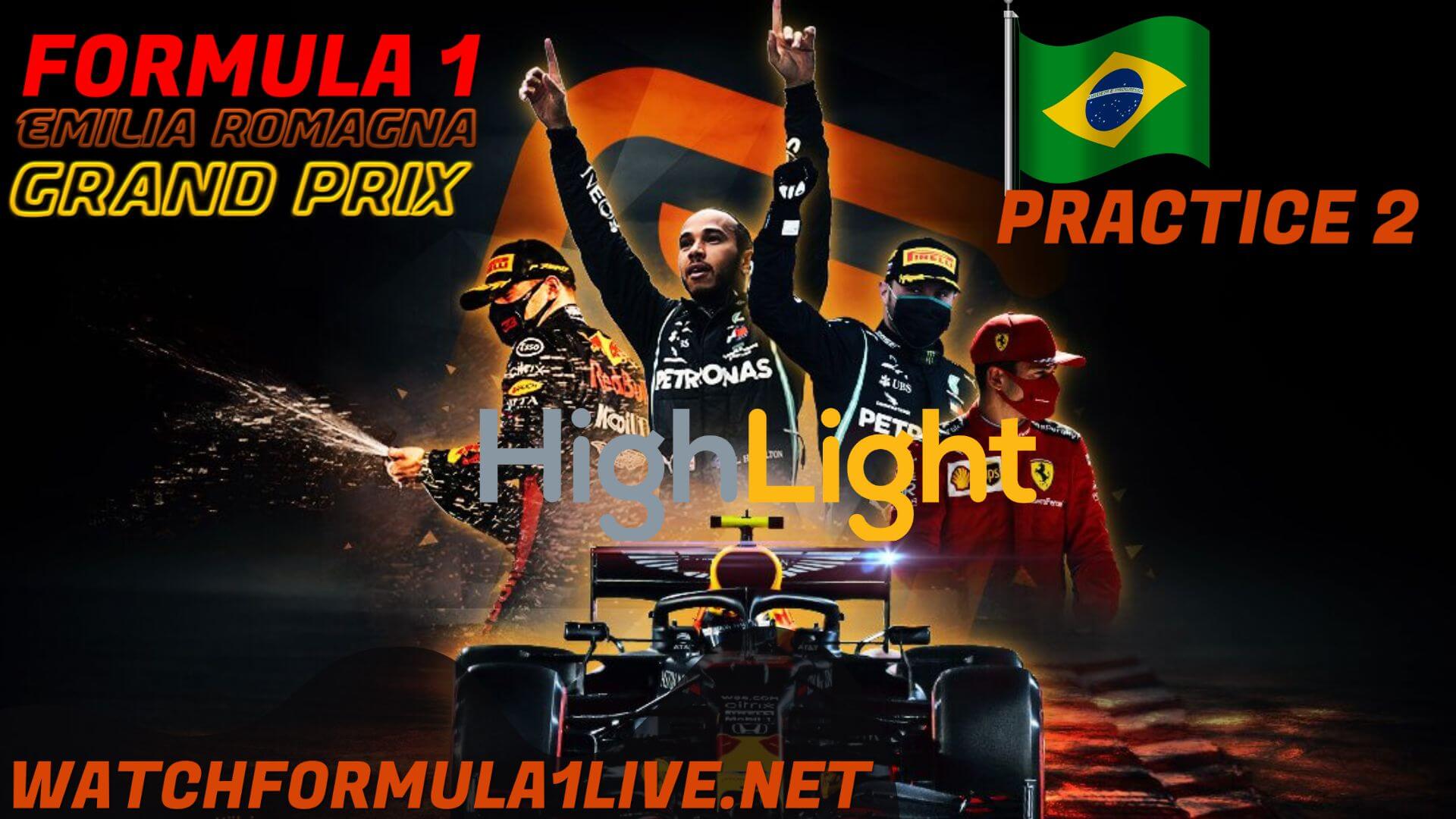 Formula 1 Emilia Romagna 2022 GP P2 Highlights