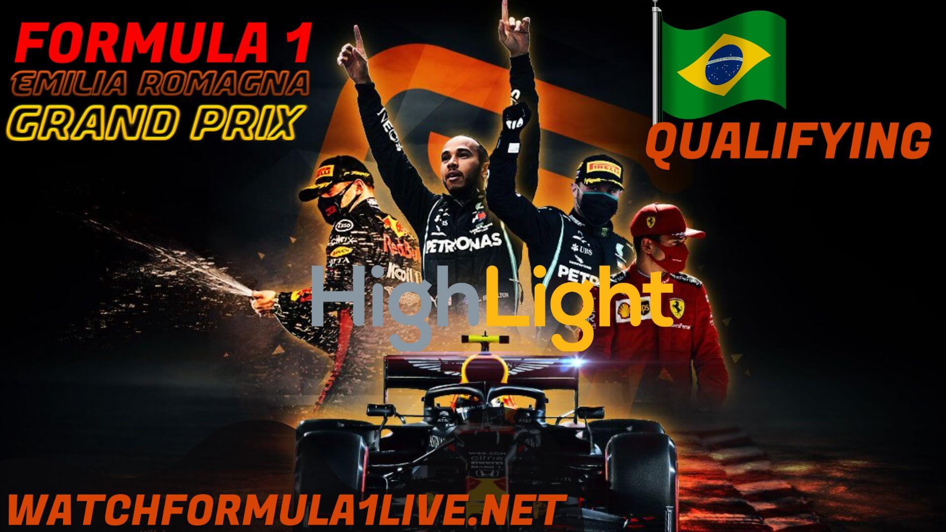 Formula 1 Emilia Romagna 2022 GP Qualifying Highlights