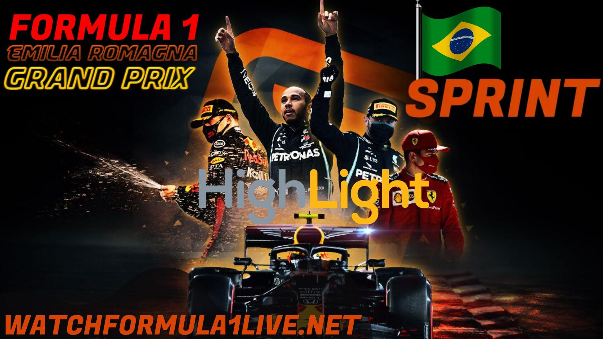 Formula 1 Emilia Romagna 2022 GP Sprint Highlights