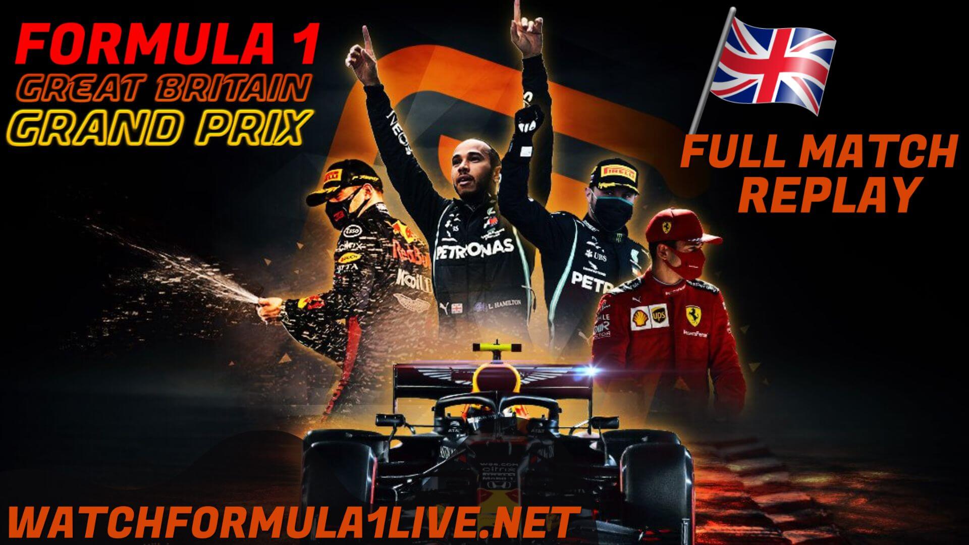 Formula 1 Great Britain Grand Prix Live Stream