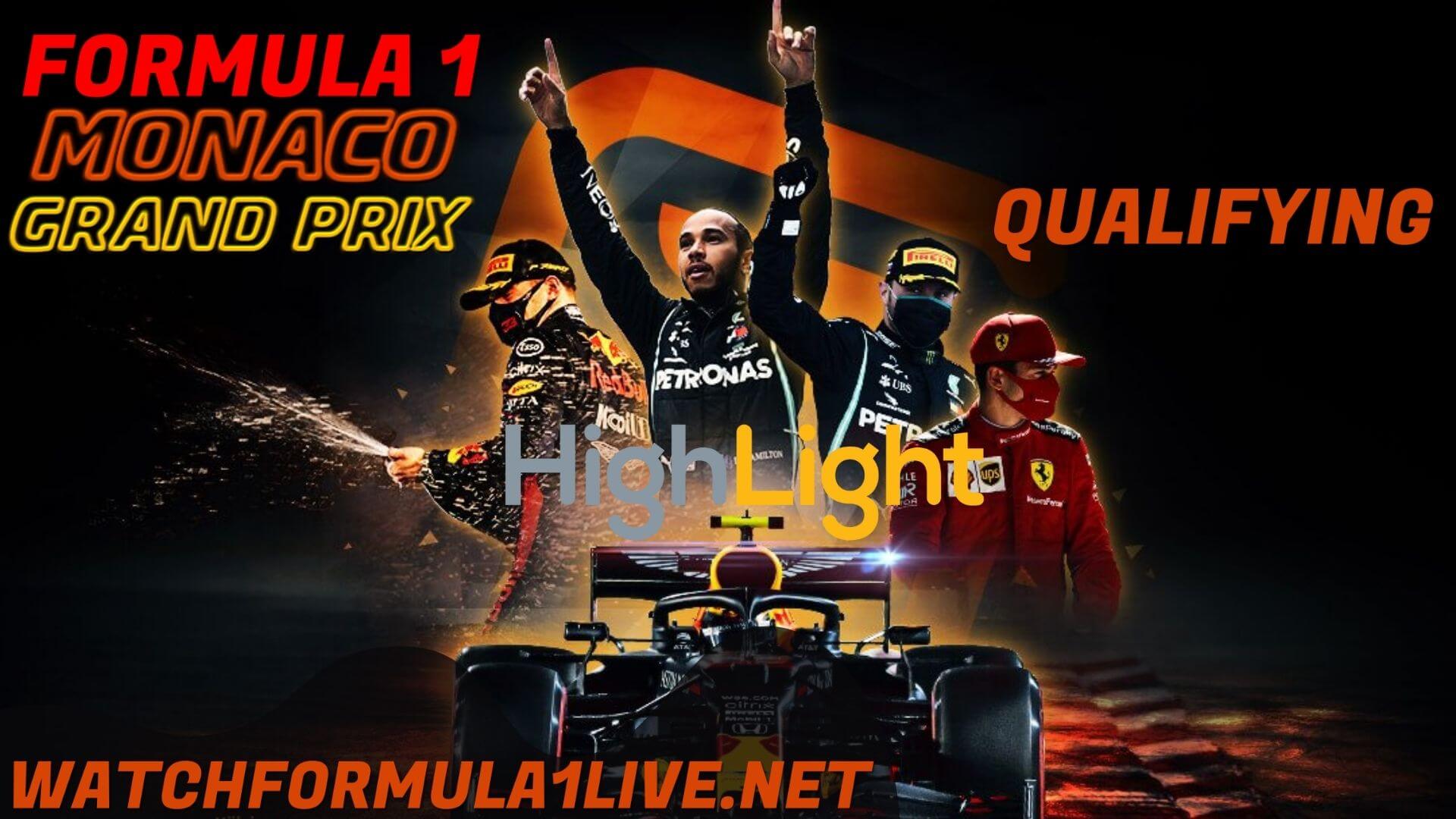 Formula 1 Monaco 2022 GP Qualifying Highlights