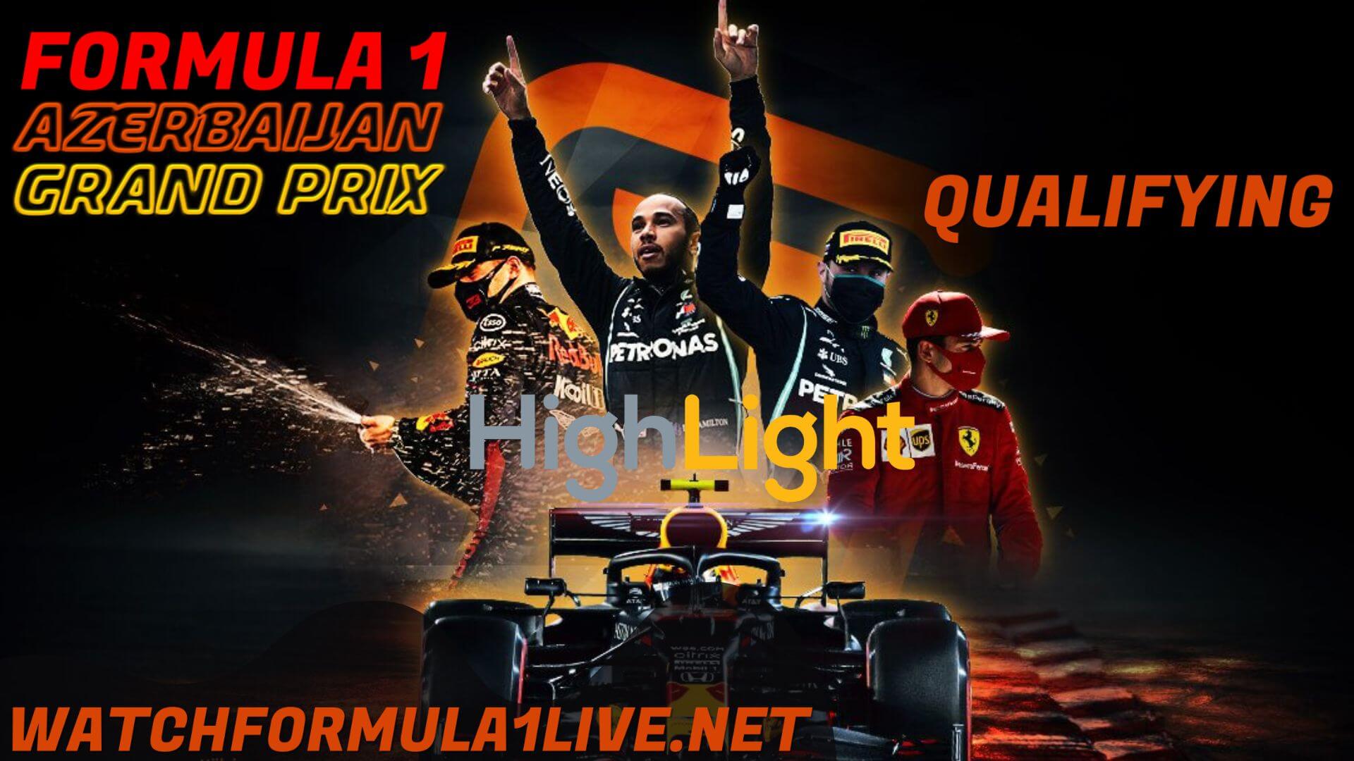Formula 1 Azerbaijan 2022 GP Qualifying Highlights
