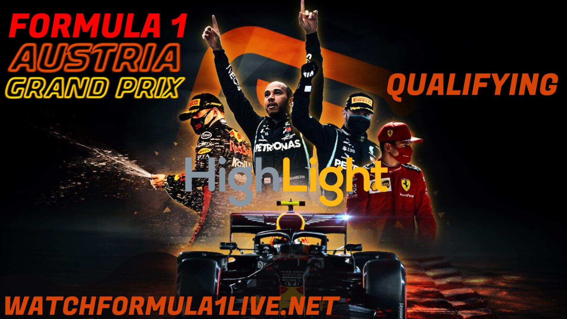 Formula 1 Austria 2022 GP Qualifying Highlights
