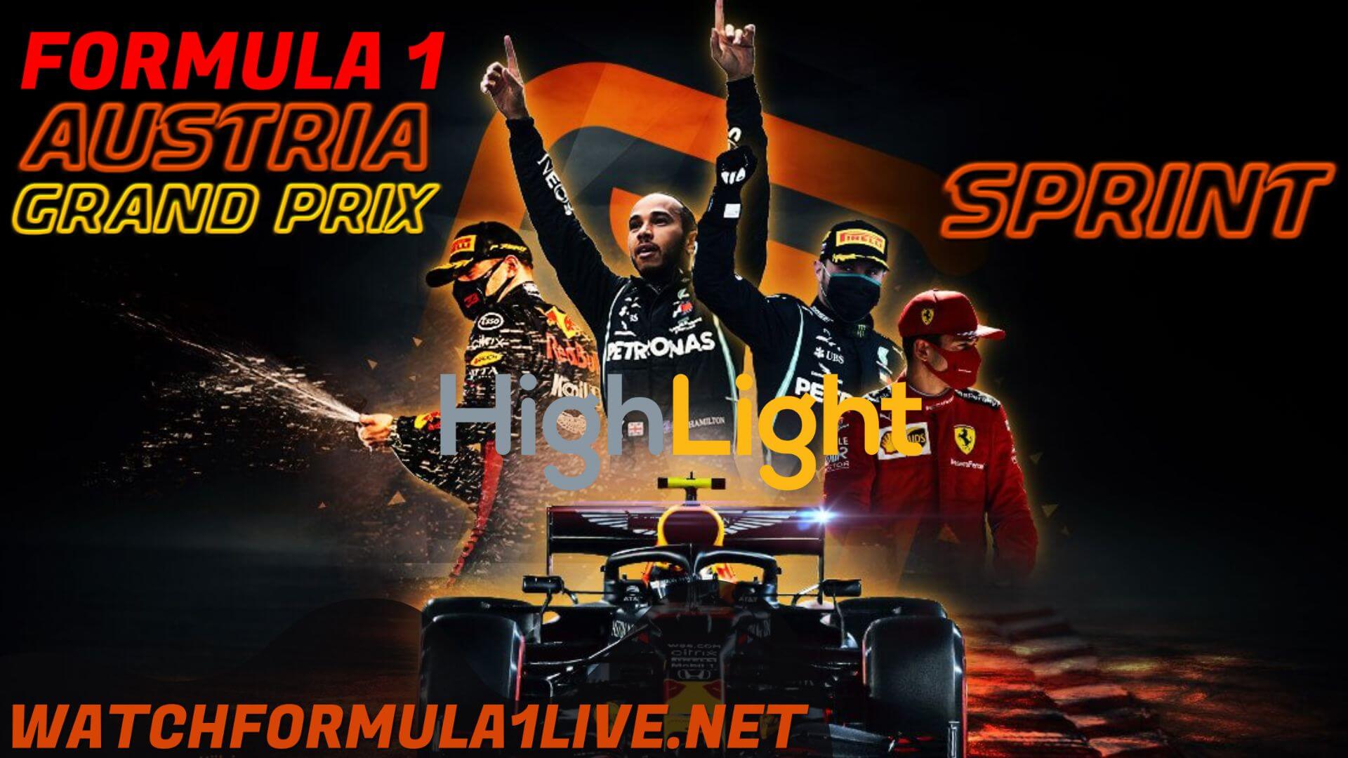 Formula 1 Austria 2022 GP Sprint Highlights