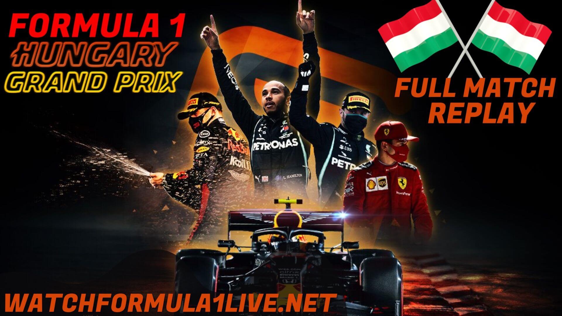 Hungarian F1 Grand Prix Live Stream