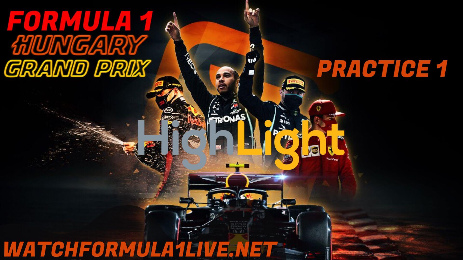 Formula 1 Hungary 2022 GP P1 Highlights