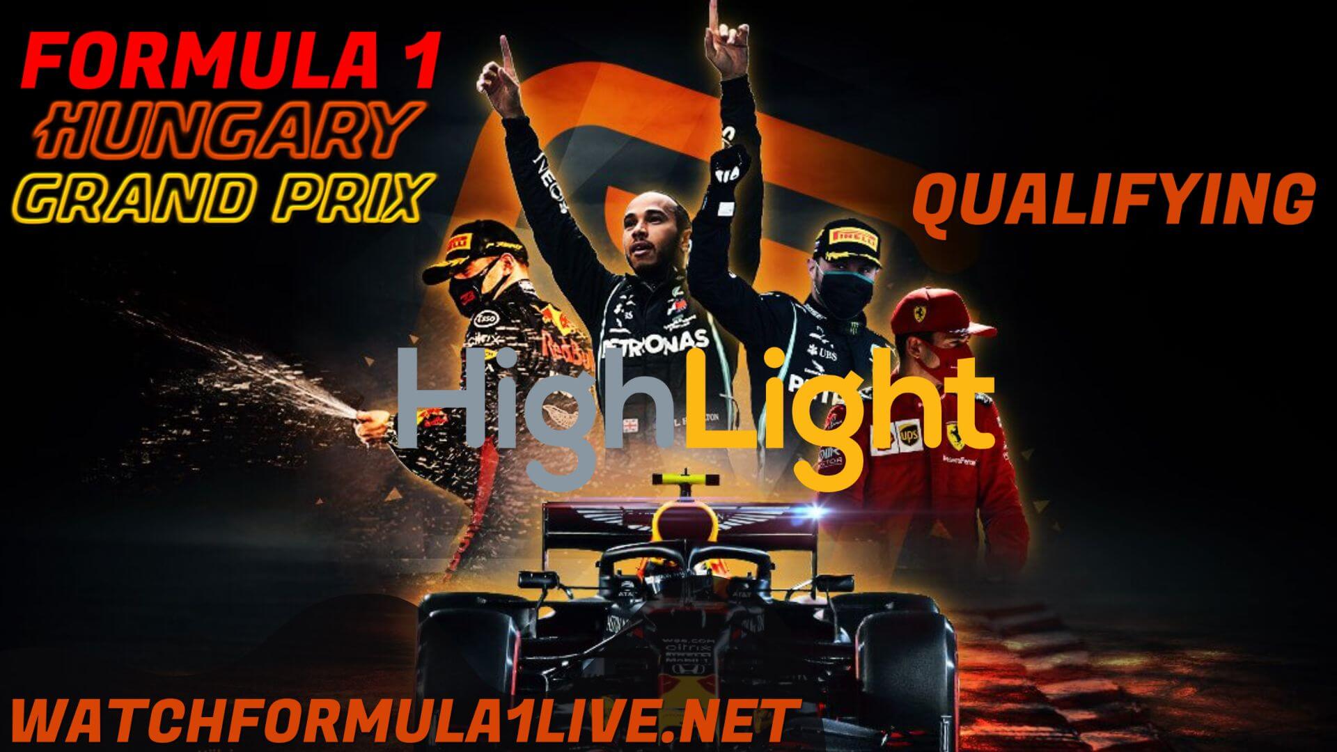 Formula 1 Hungary 2022 GP Qualifying Highlights