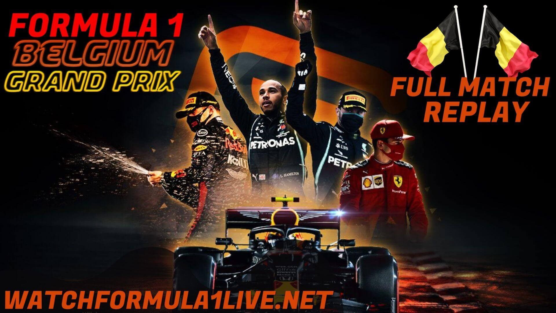 Belgium F1 Grand Prix Live Stream