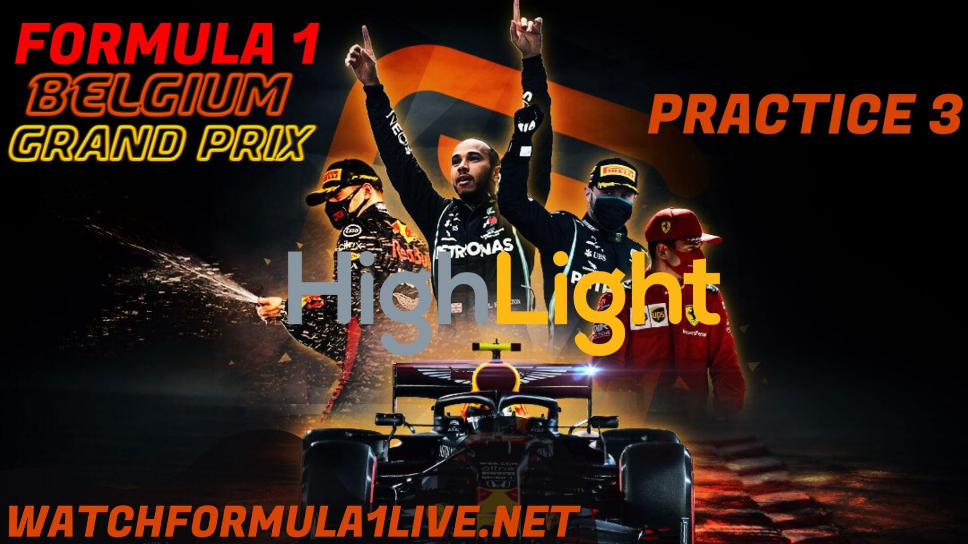 Formula 1 Belgium 2022 GP P3 Highlights