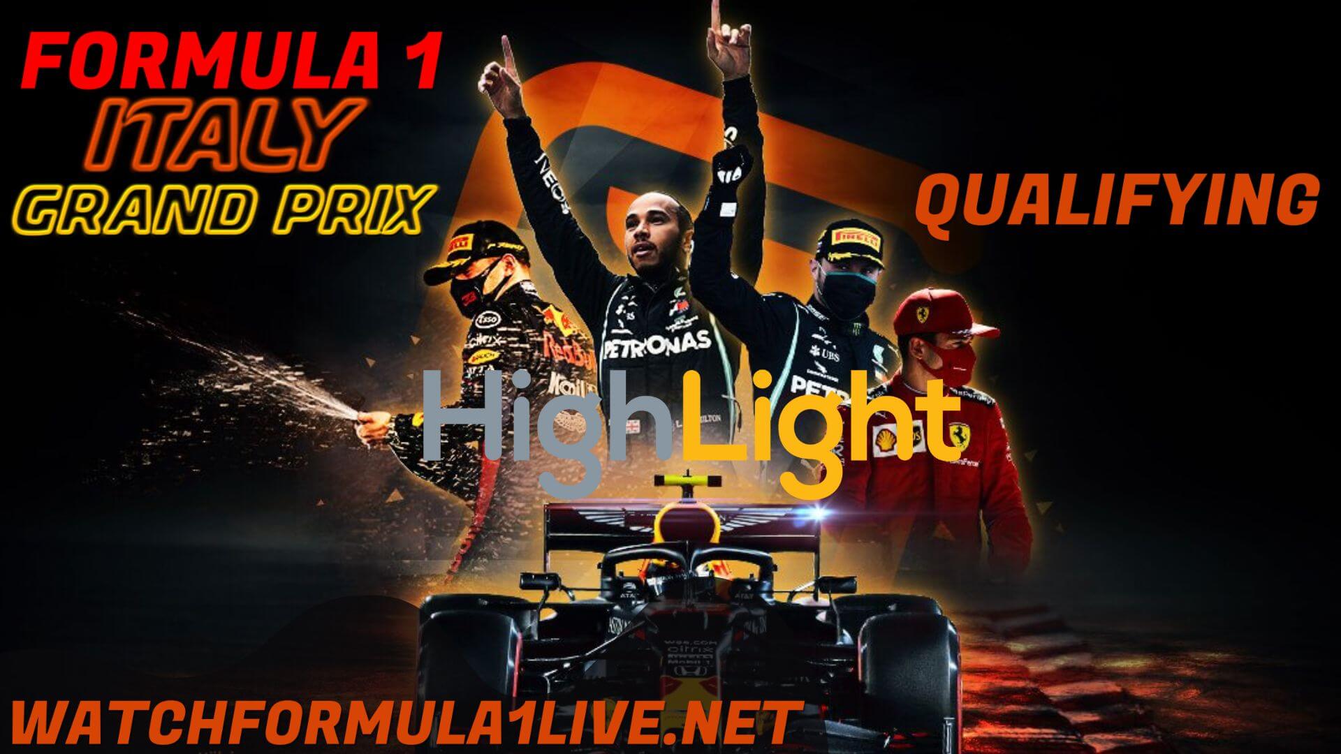 Formula 1 Italy 2022 GP Qualifying Highlights