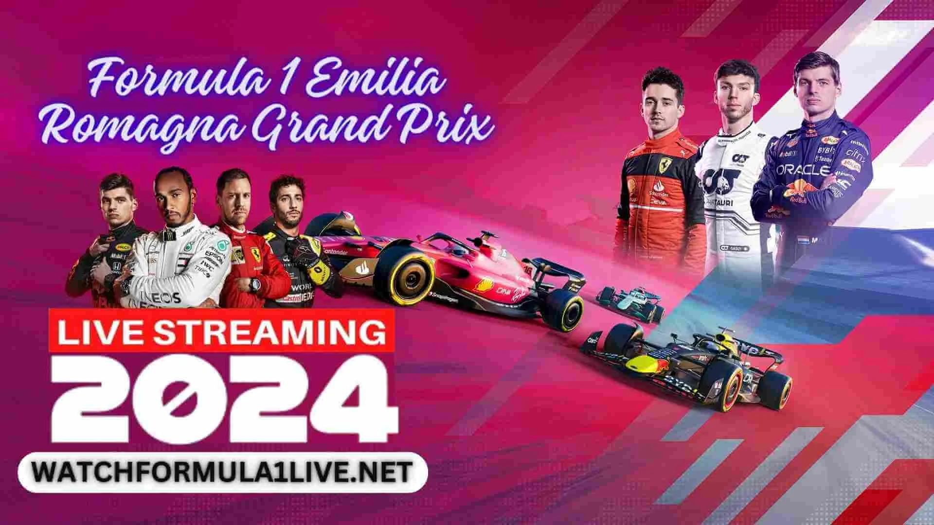 Formula 1 Emilia Romagna GP Live Stream