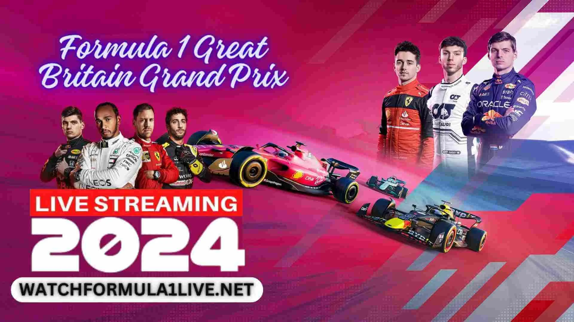 Formula 1 Great Britain Grand Prix Live Stream